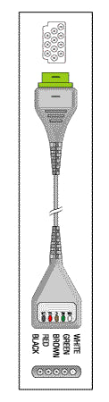 Patient Cable - 5 Lead Din  KEA001